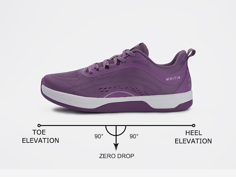 Women's Wide High-Top Canvas Barefoot Sneakers